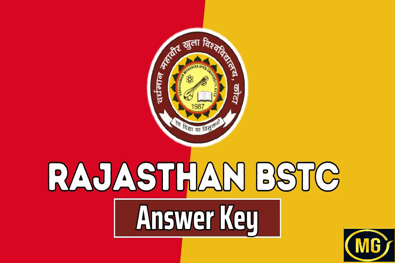 BSTC Answer Key 2024 Cut-Off Marks Download Exam-30th June